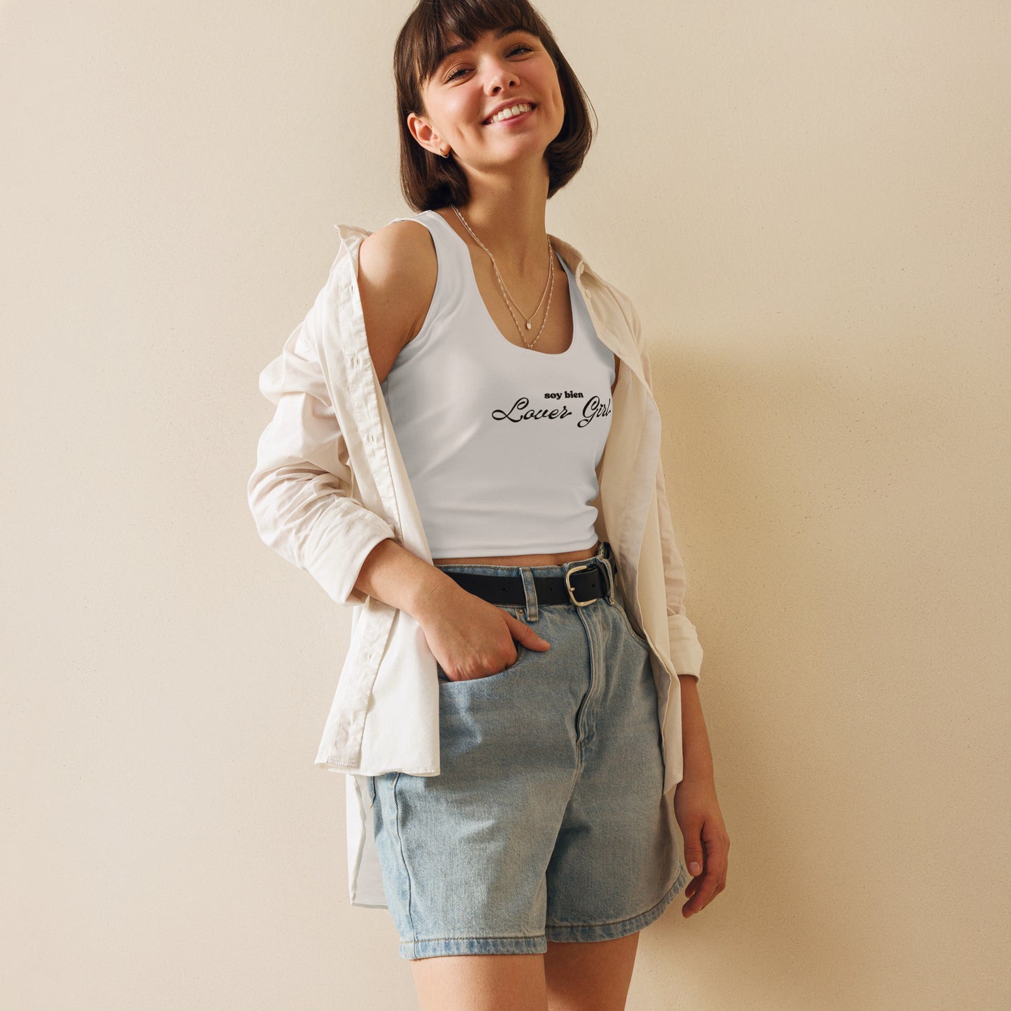 Soy Bien Lover Girl Crop Top