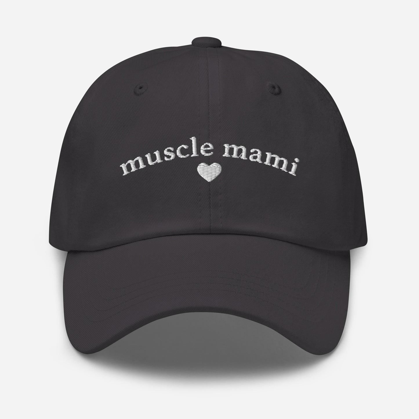 Muscle Mami Embroidered Dad Hat