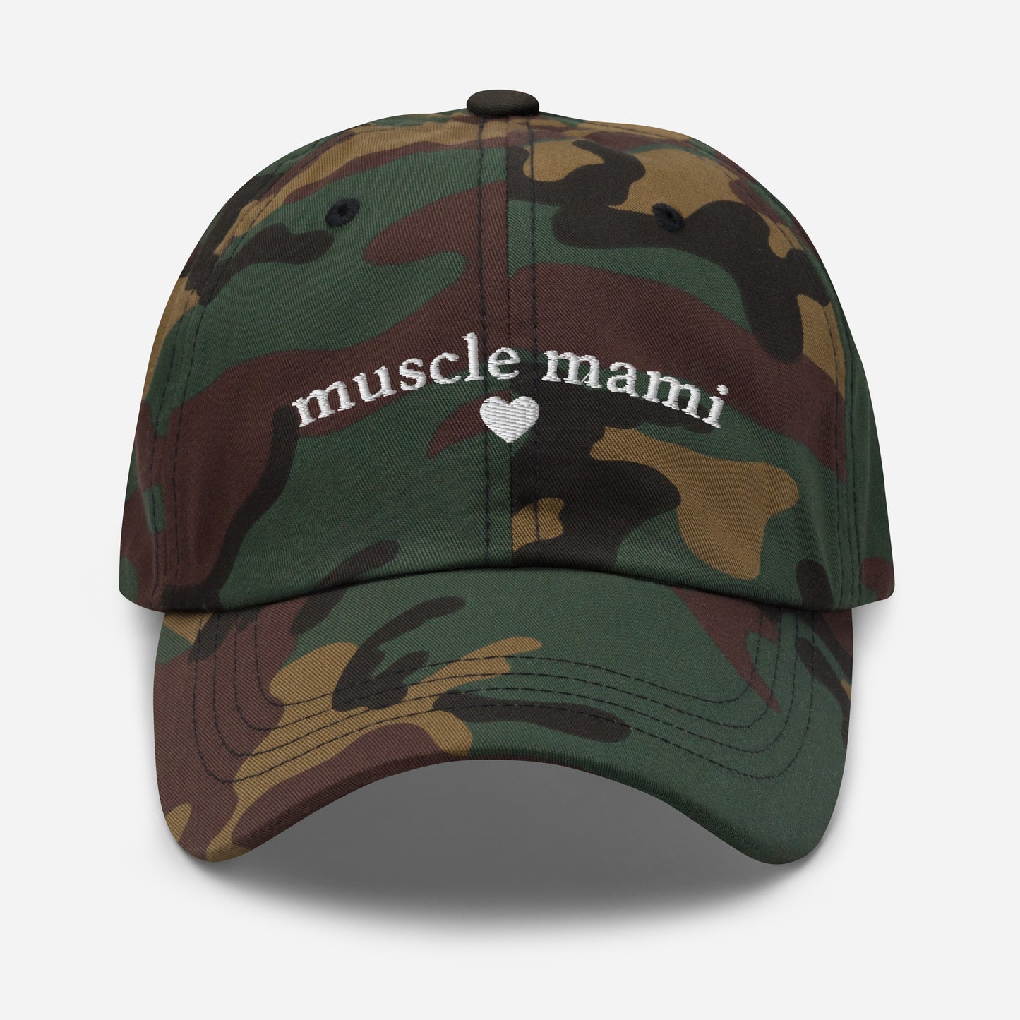 Muscle Mami Embroidered Dad Hat