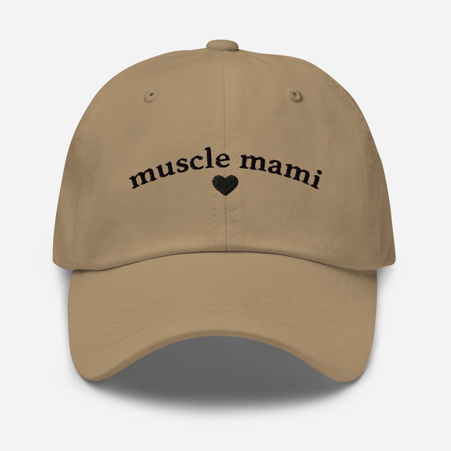 Muscle Mami Embroidered Dad Hat