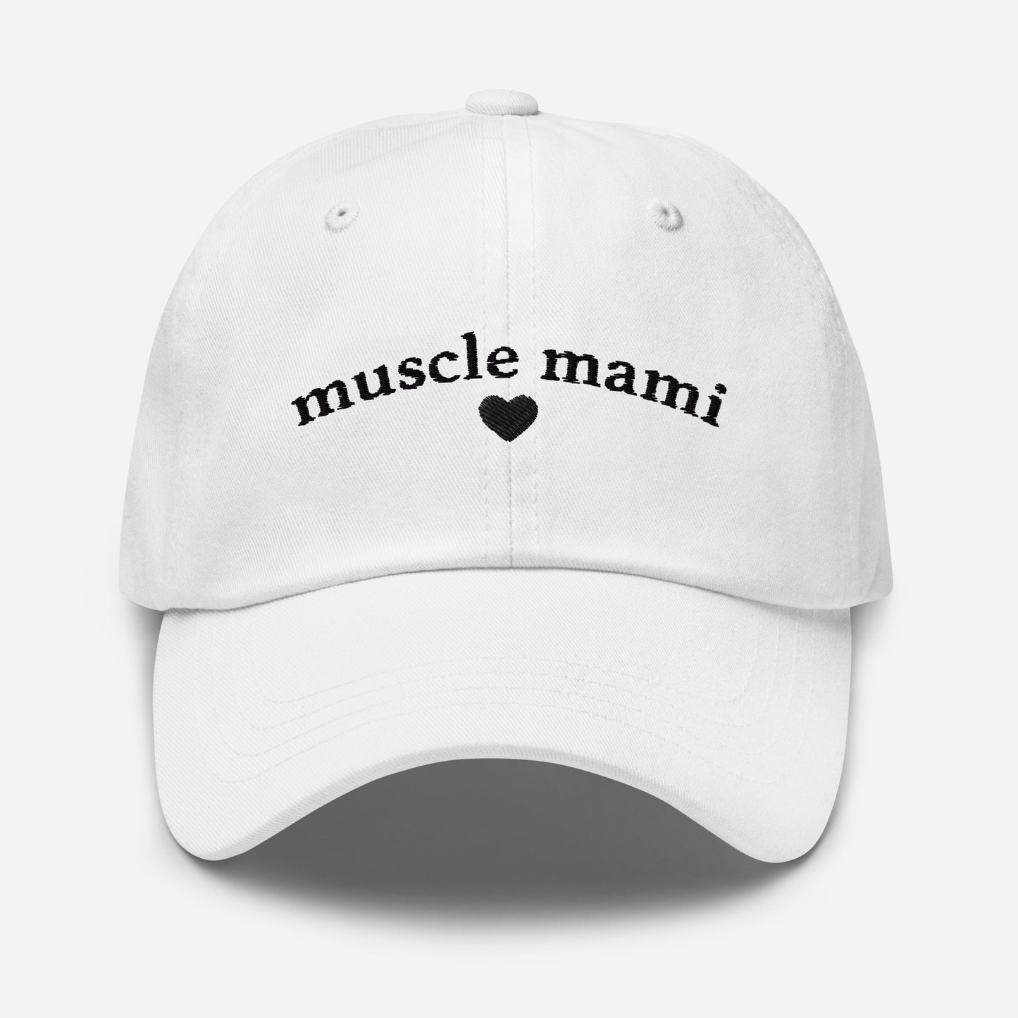 Muscle Mami Embroidered Dad Hat