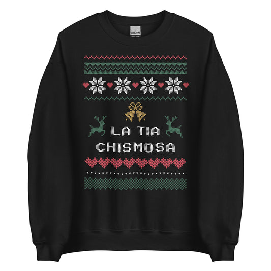 La Tia Chismosa Ugly Christmas Sweater